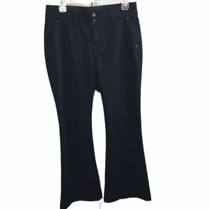 Lane Bryant Black Bootcut Flare Pants